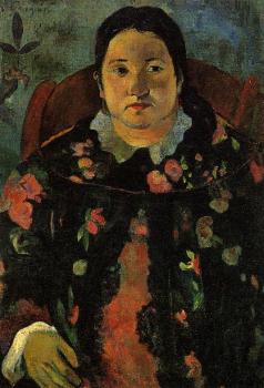 保羅 高更 Portrait of Suzanne Bambridge 保羅 高更 Portrait of Suzanne Bambridge